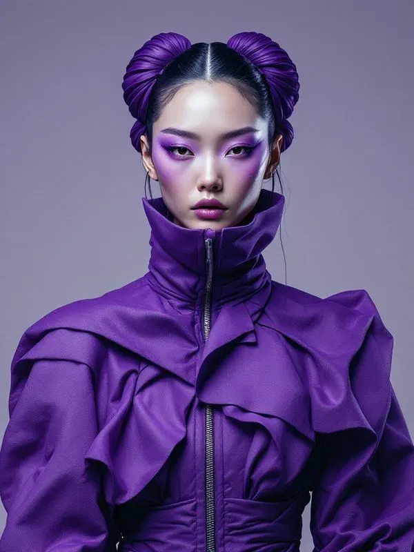 Abstract Avant Garde Fashion Portraits