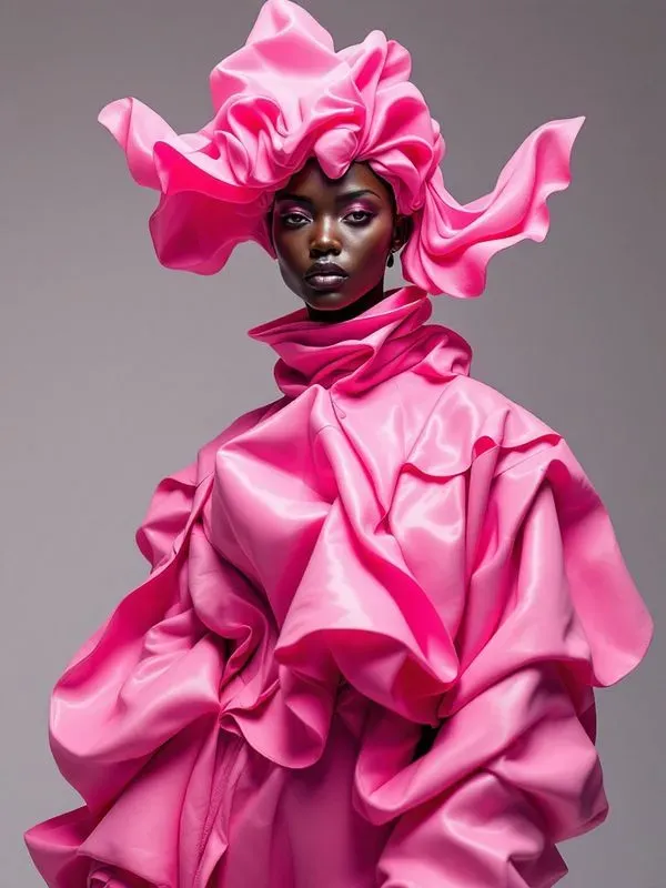 Abstract Avant Garde Fashion Portraits