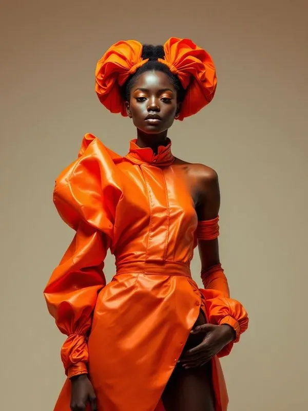 Abstract Avant Garde Fashion Portraits