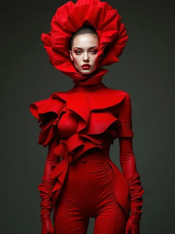 Abstract Avant Garde Fashion Portraits