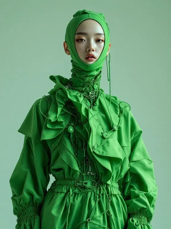 Abstract Avant Garde Fashion Portraits