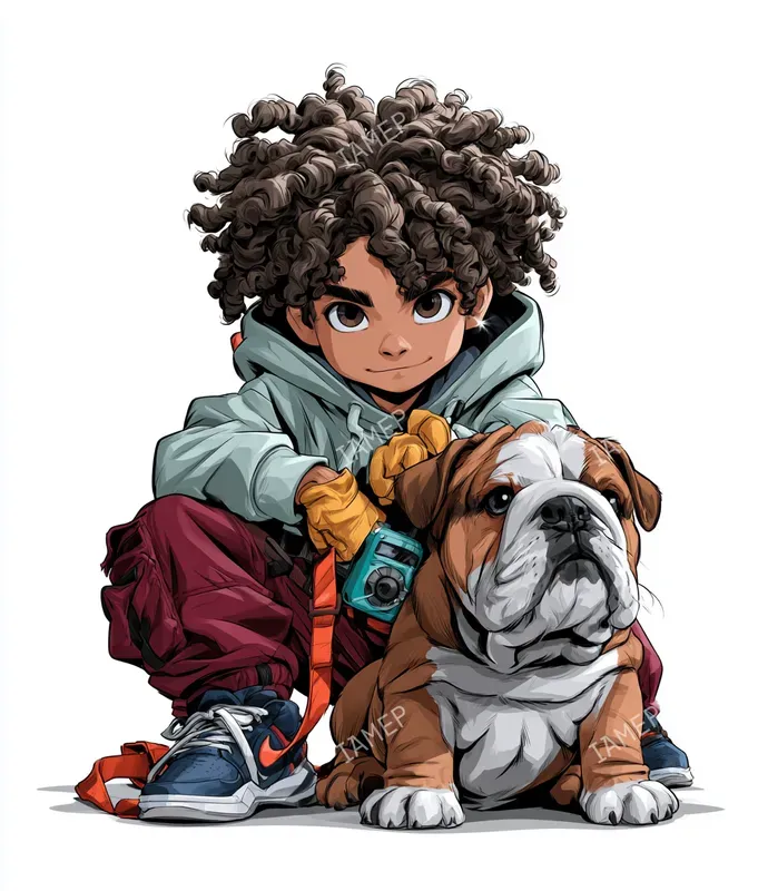 Colorful Urban Anime Characters