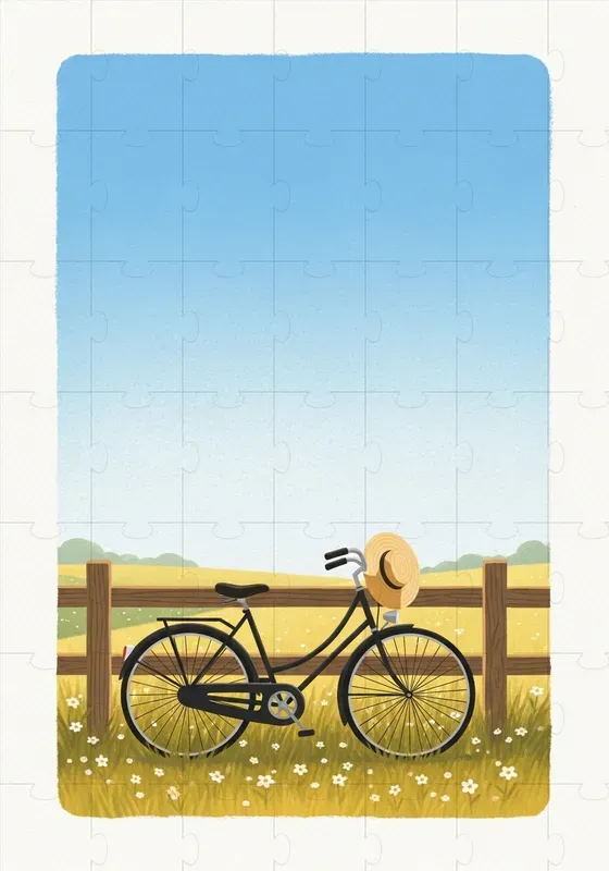 Folk Art Meadow Scenes