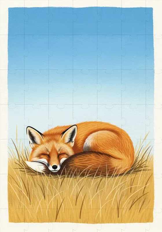 Folk Art Meadow Scenes