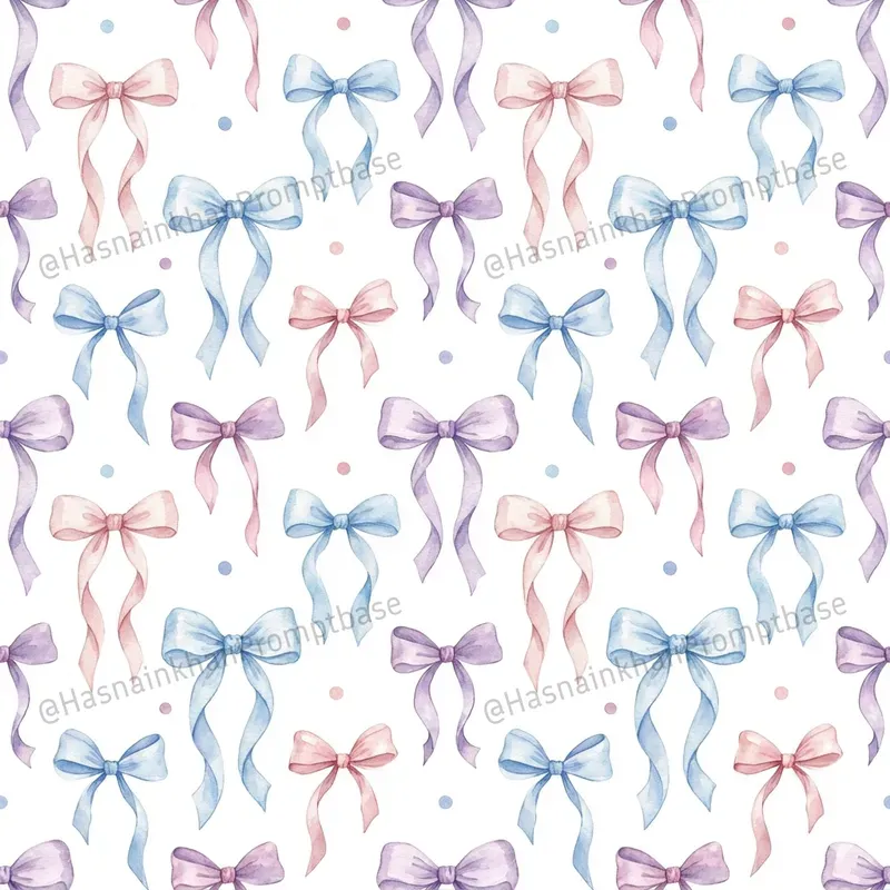 Coquette Floral Seamless Patterns