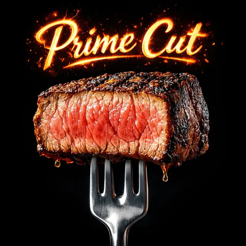 Premium Darktheme Food Advertising