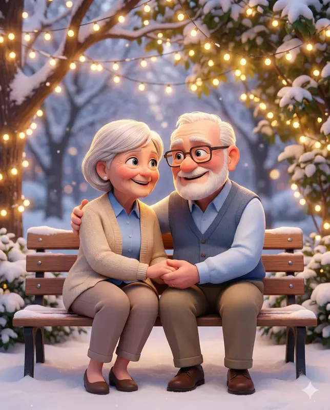 3D Valentine Couple Toon Caricatures