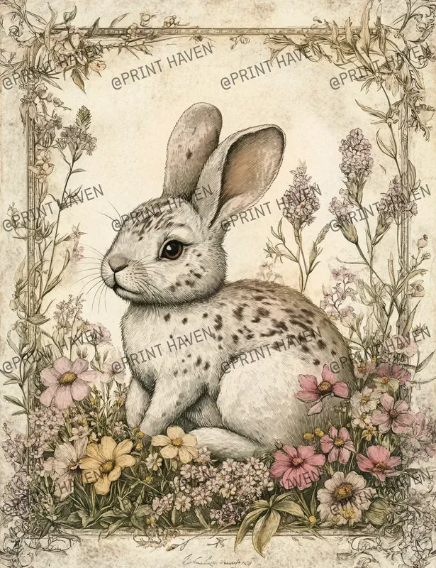 Vintage Easter Bunny Greeting Cards