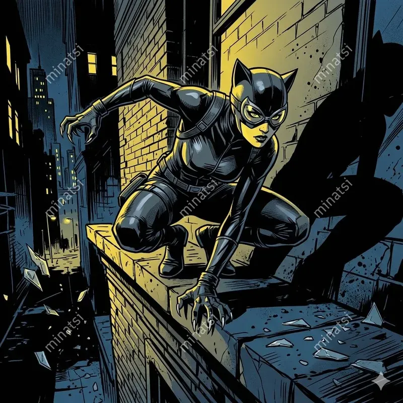 Noir Graphic Novel Comic Art Generator