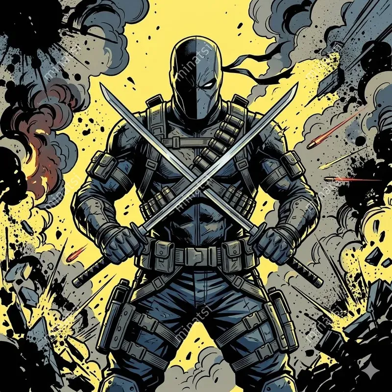 Noir Graphic Novel Comic Art Generator