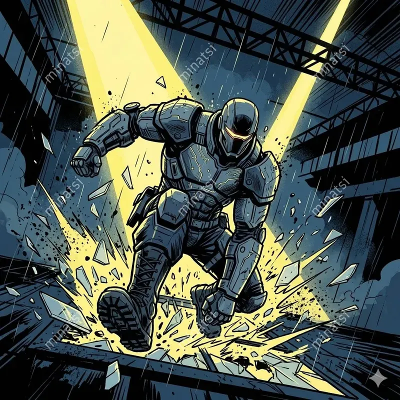 Noir Graphic Novel Comic Art Generator
