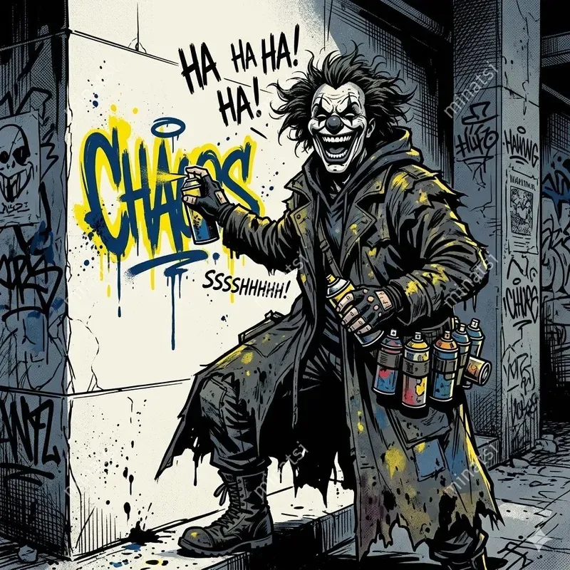 Noir Graphic Novel Comic Art Generator