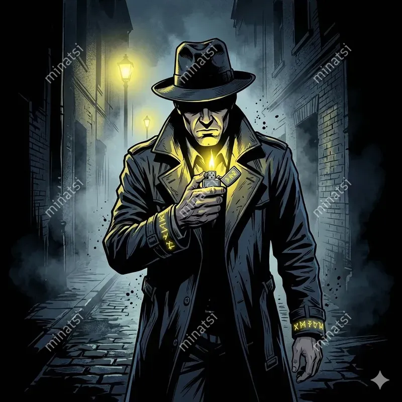 Noir Graphic Novel Comic Art Generator