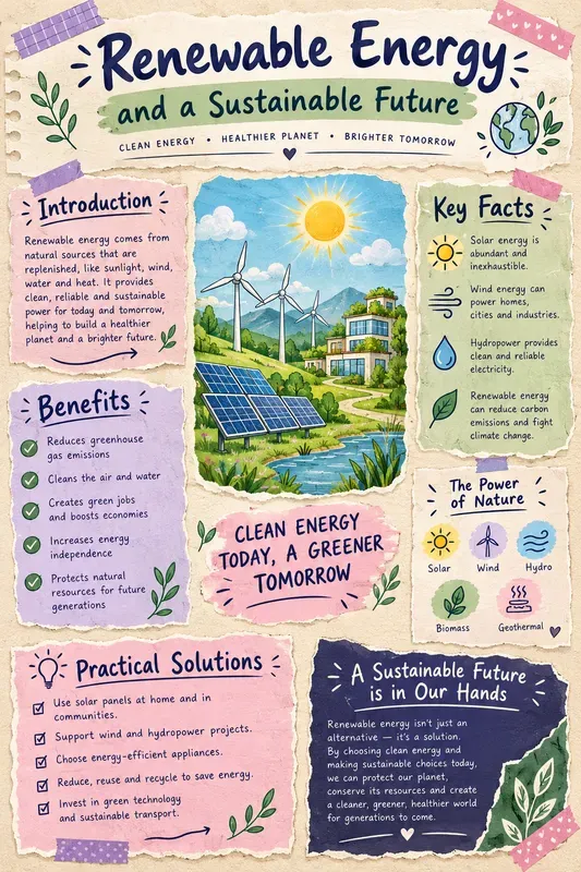 Handdrawn Educational Infographics