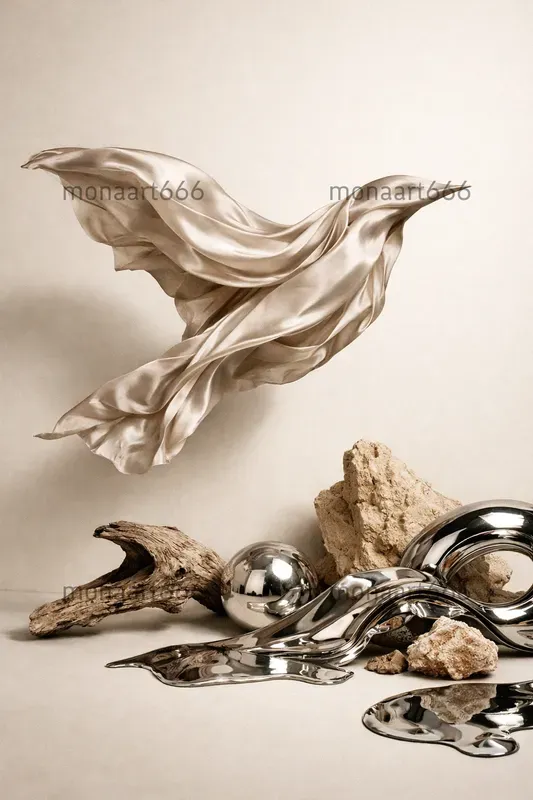 Avantgarde Chrome Cream Editorials