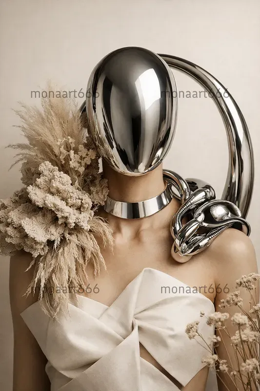 Avantgarde Chrome Cream Editorials