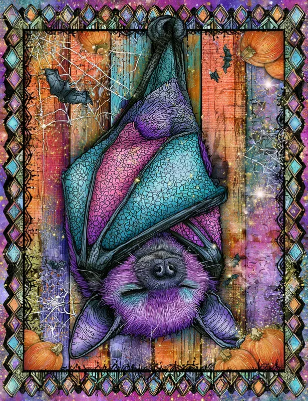 Whimsical Halloween Junk Journal Collages