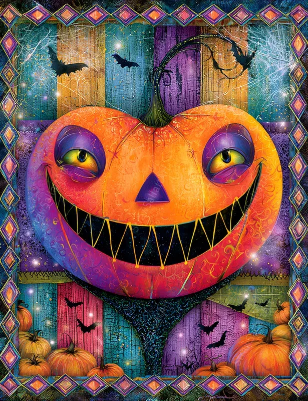 Whimsical Halloween Junk Journal Collages