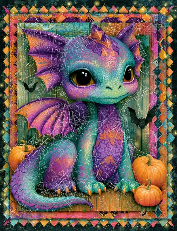Whimsical Halloween Junk Journal Collages