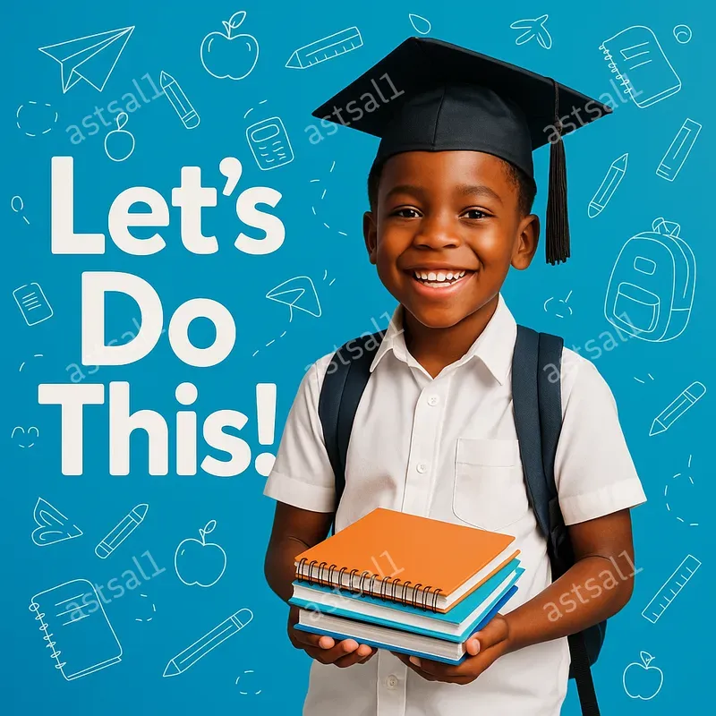 Back To School Sale Kid Posters