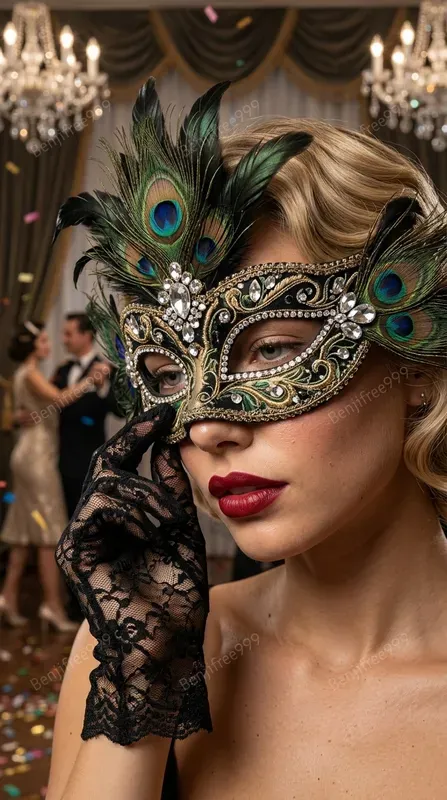 Luxury Fashion Accs With Portrait Ads