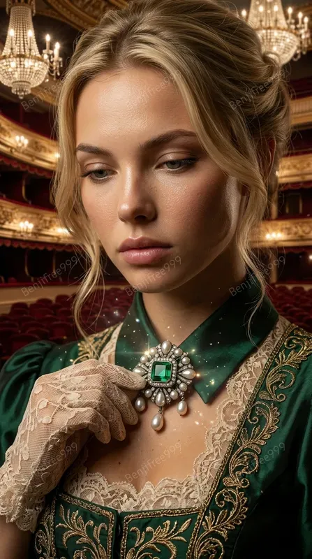 Luxury Fashion Accs With Portrait Ads