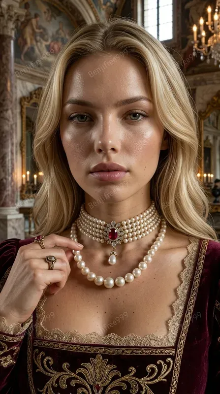 Luxury Fashion Accs With Portrait Ads