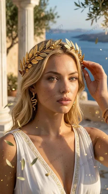 Luxury Fashion Accs With Portrait Ads