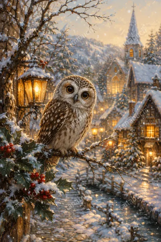Cozy Winter Romance Paintings
