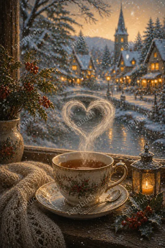 Cozy Winter Romance Paintings