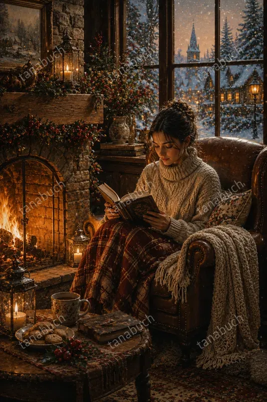 Cozy Winter Romance Paintings