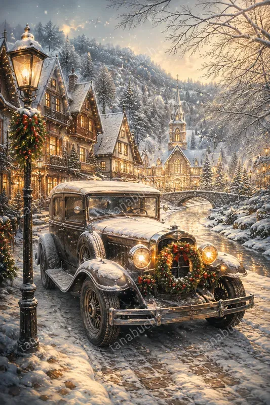 Cozy Winter Romance Paintings