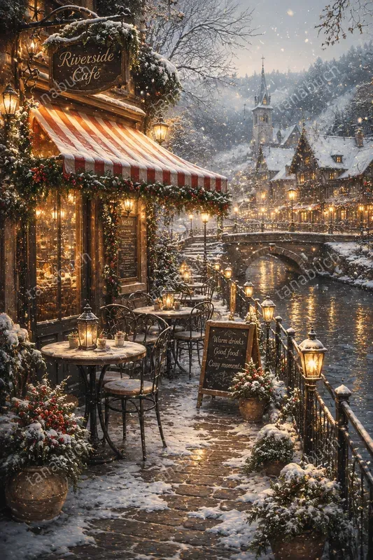 Cozy Winter Romance Paintings