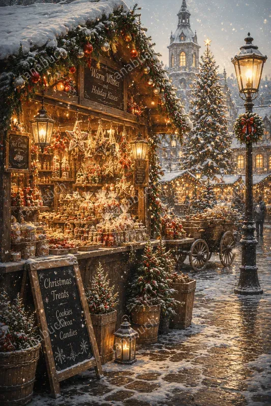 Cozy Winter Romance Paintings