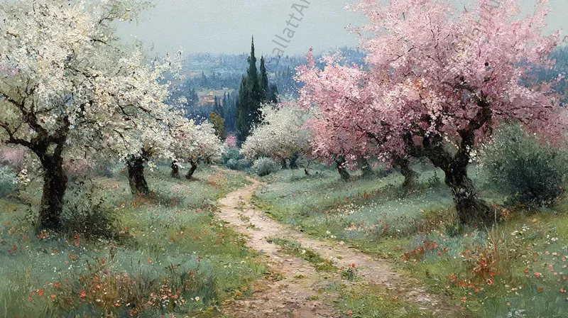 Impressionist Oil Landscape Tv Wallpapers