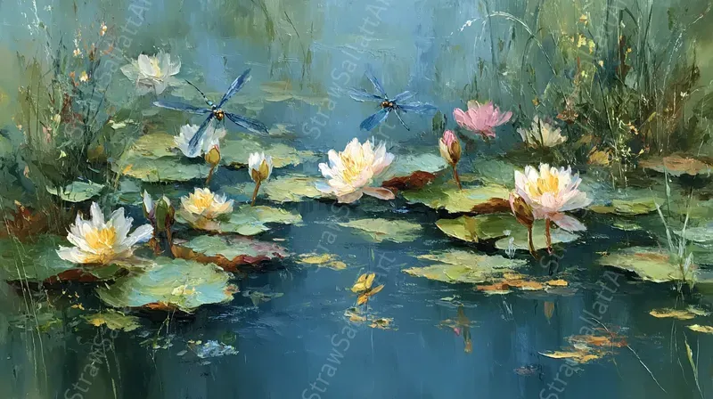 Impressionist Oil Landscape Tv Wallpapers