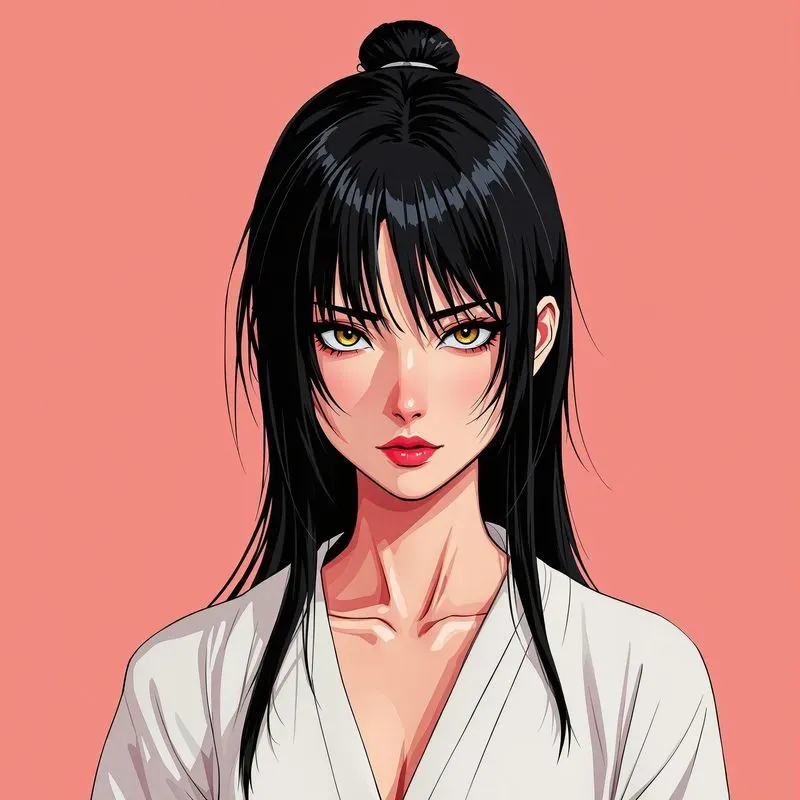 In Semireal Cartoon Style Beautiful Girls