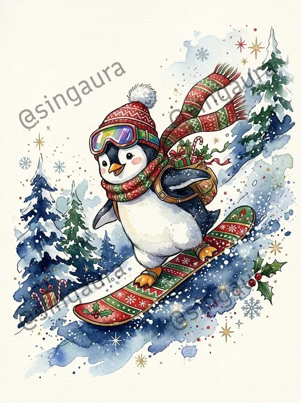 Holiday Character Art