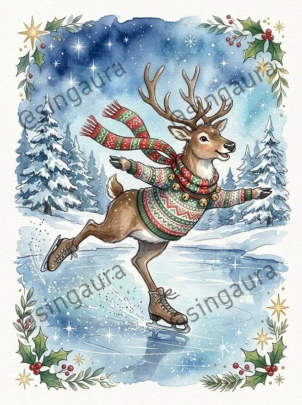 Holiday Character Art