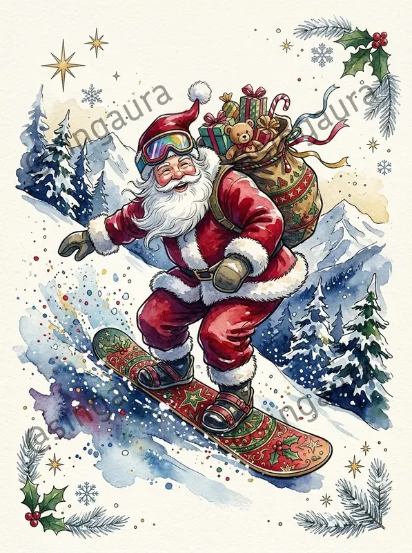 Holiday Character Art