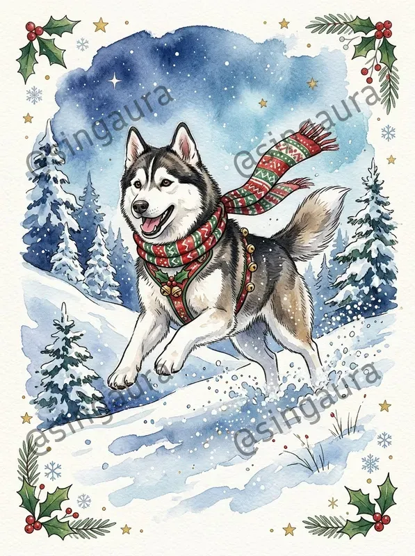 Holiday Character Art