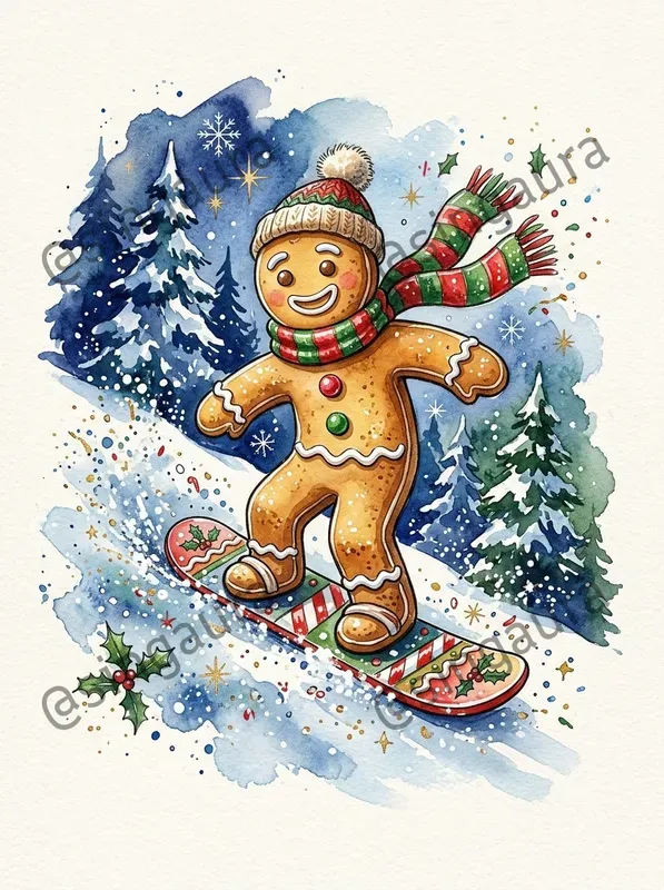 Holiday Character Art
