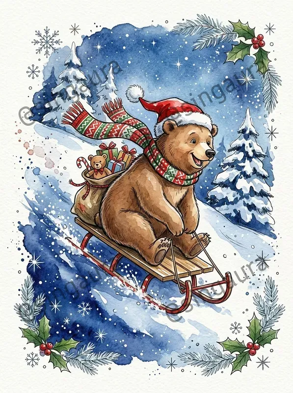 Holiday Character Art