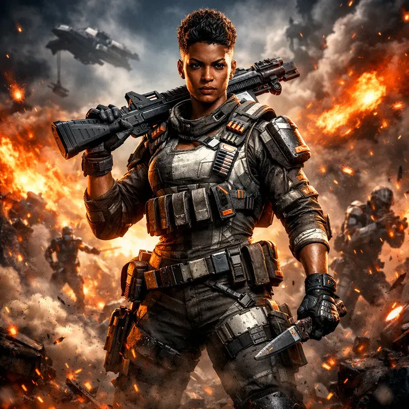 Cinematic Video Game Posters