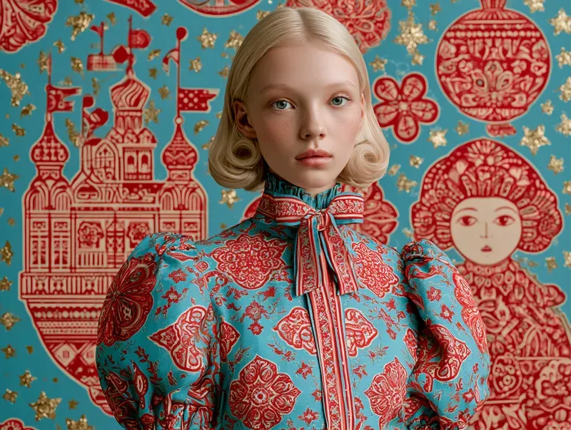 Surreal Folk Glitter Editorials