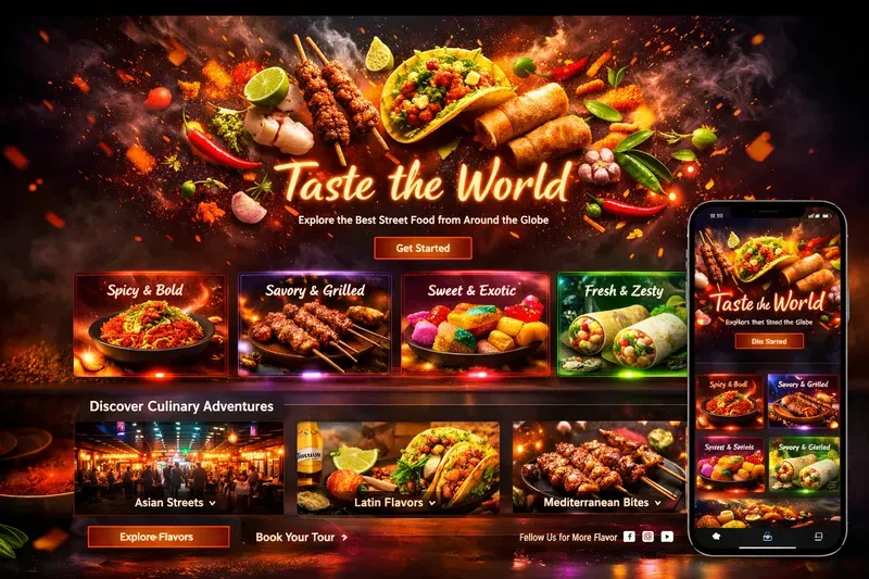 Culinary Worlds UIs