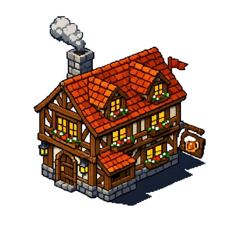 Isometric Building Structures