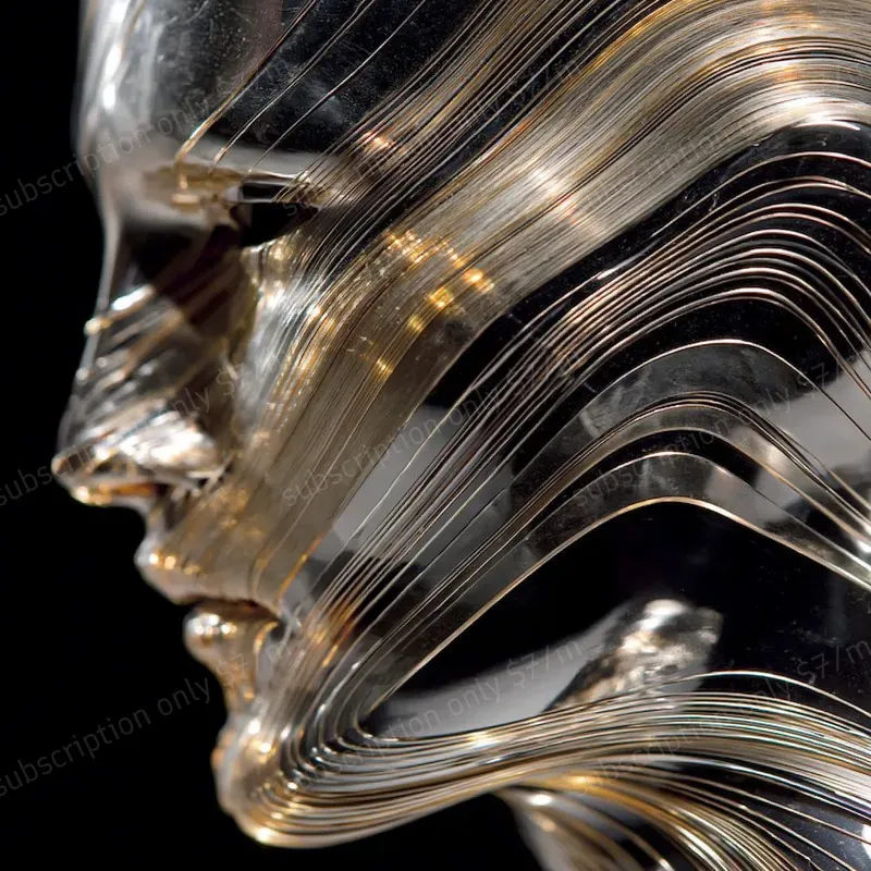 Liquid Chrome Surreal Scenes
