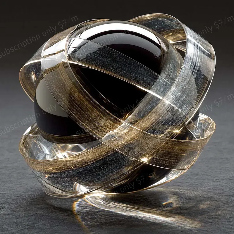 Liquid Chrome Surreal Scenes