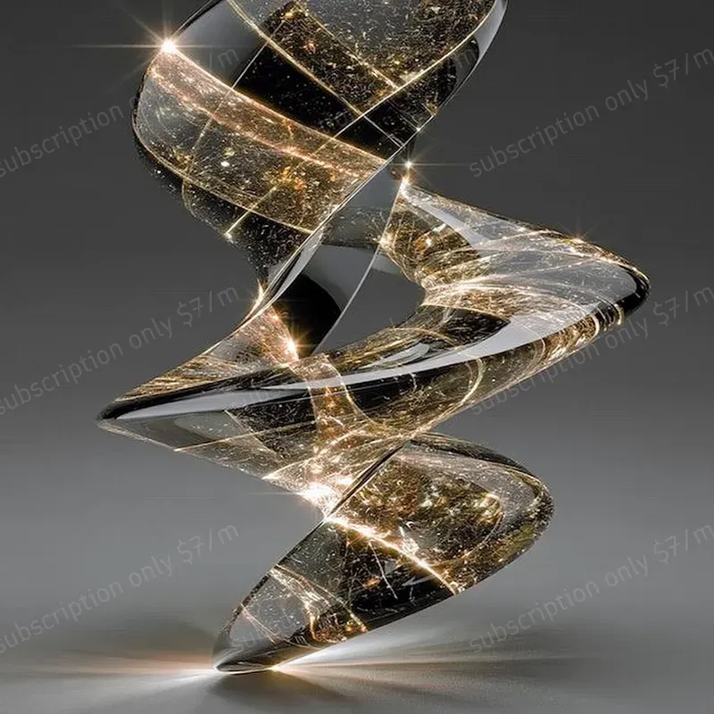 Liquid Chrome Surreal Scenes